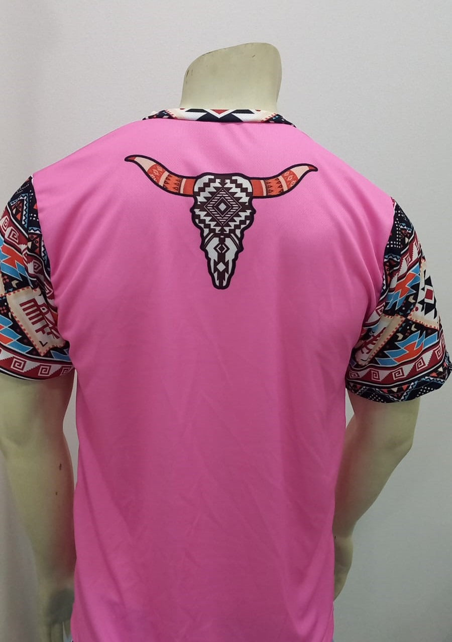 Rodeo - Rowdy Wear Aztek Pink - Derty Sports