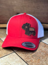 Leather Collection - French Texas Cap with Leather Patch - Derty Sports