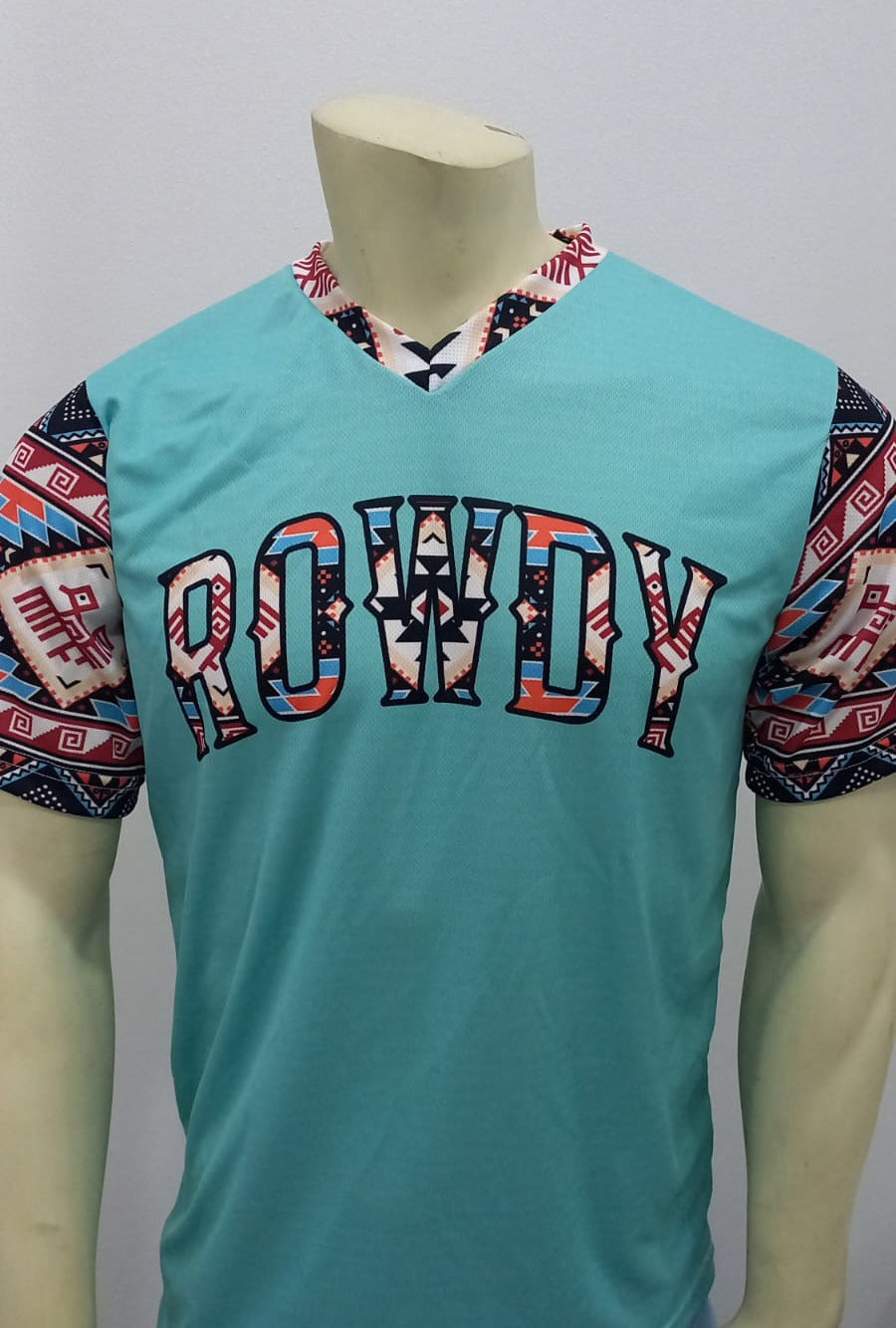 Rodeo - Rowdy Wear Aztek Tourqoise - Derty Sports