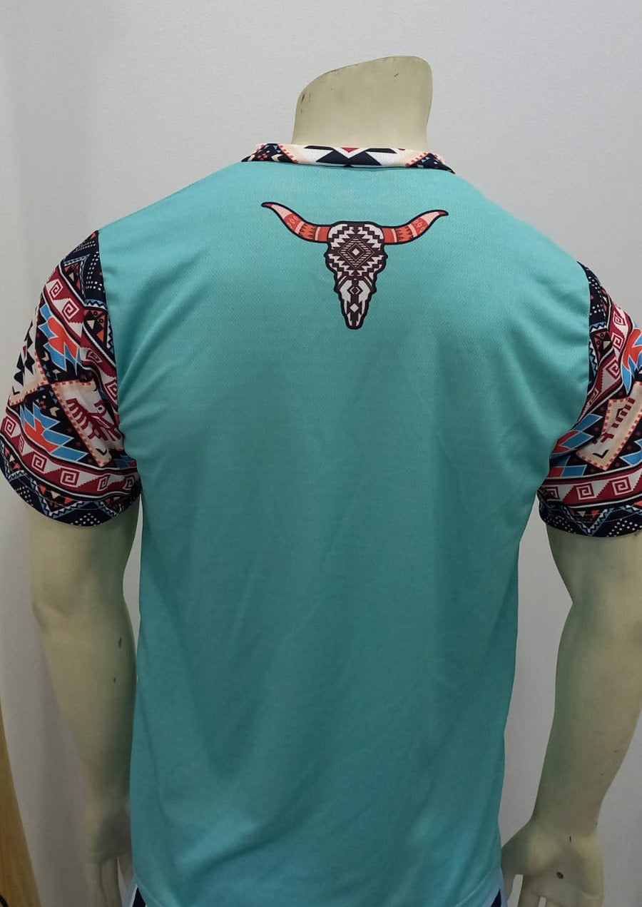 Rodeo - Rowdy Wear Aztek Tourqoise - Derty Sports