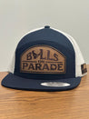 Leather Collection -  Bulls on Parade Cap with Leather Patch - Derty Sports