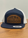 Leather Collection - Here We Go 2 cap with Leather Patch - Derty Sports