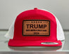 Leather Collection -  TRUMP Cap with Leather Patch - Derty Sports